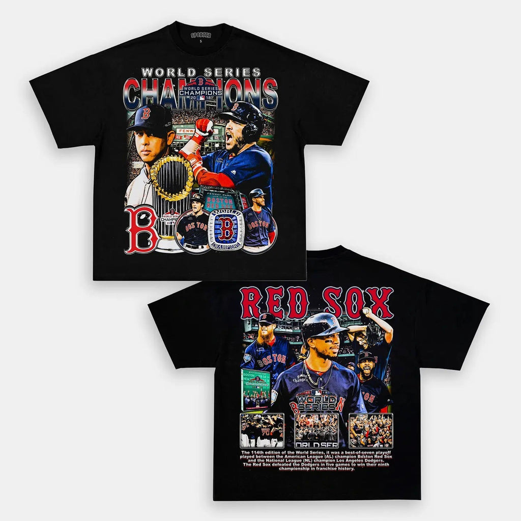 2018 WORLD SERIES CHAMPS - RED SOX TEE - DS Style001