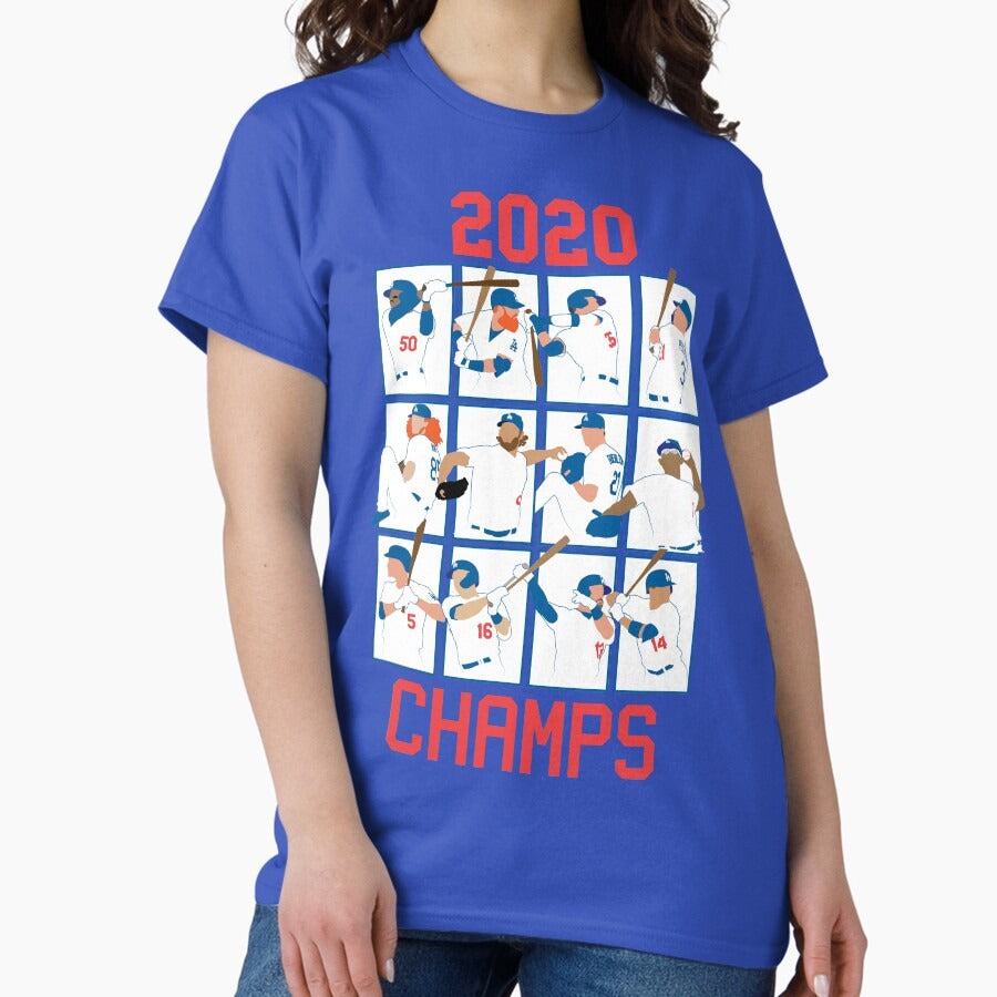 2020 MLB Champion Los Angeles Dodgers Classic T-Shirt