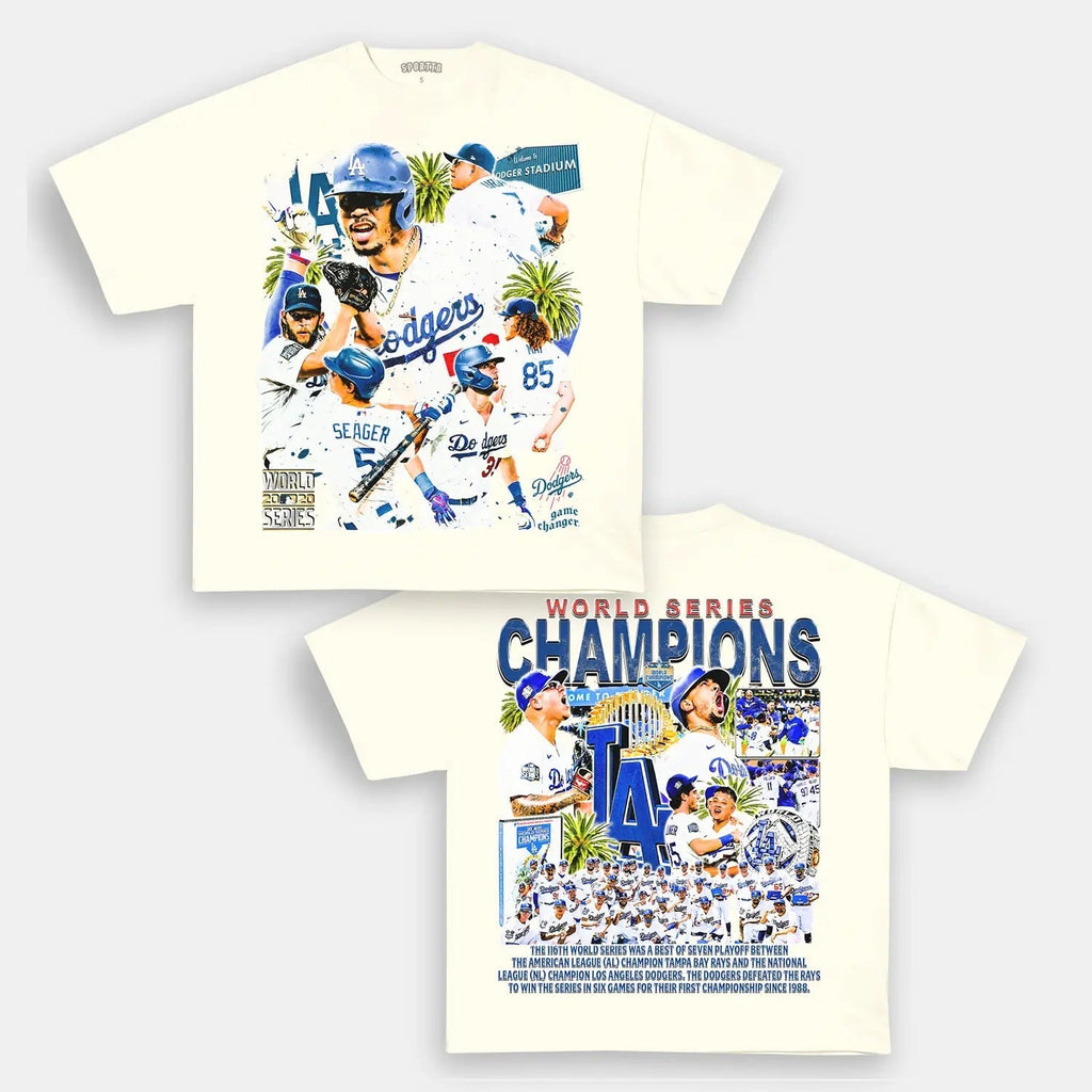 2020 WORLD SERIES CHAMPS - DODGERS TEE - DS Style001