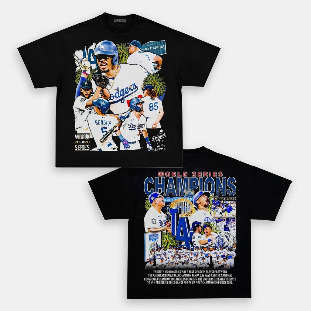 2020 WORLD SERIES CHAMPS - DODGERS TEE - DS Style001