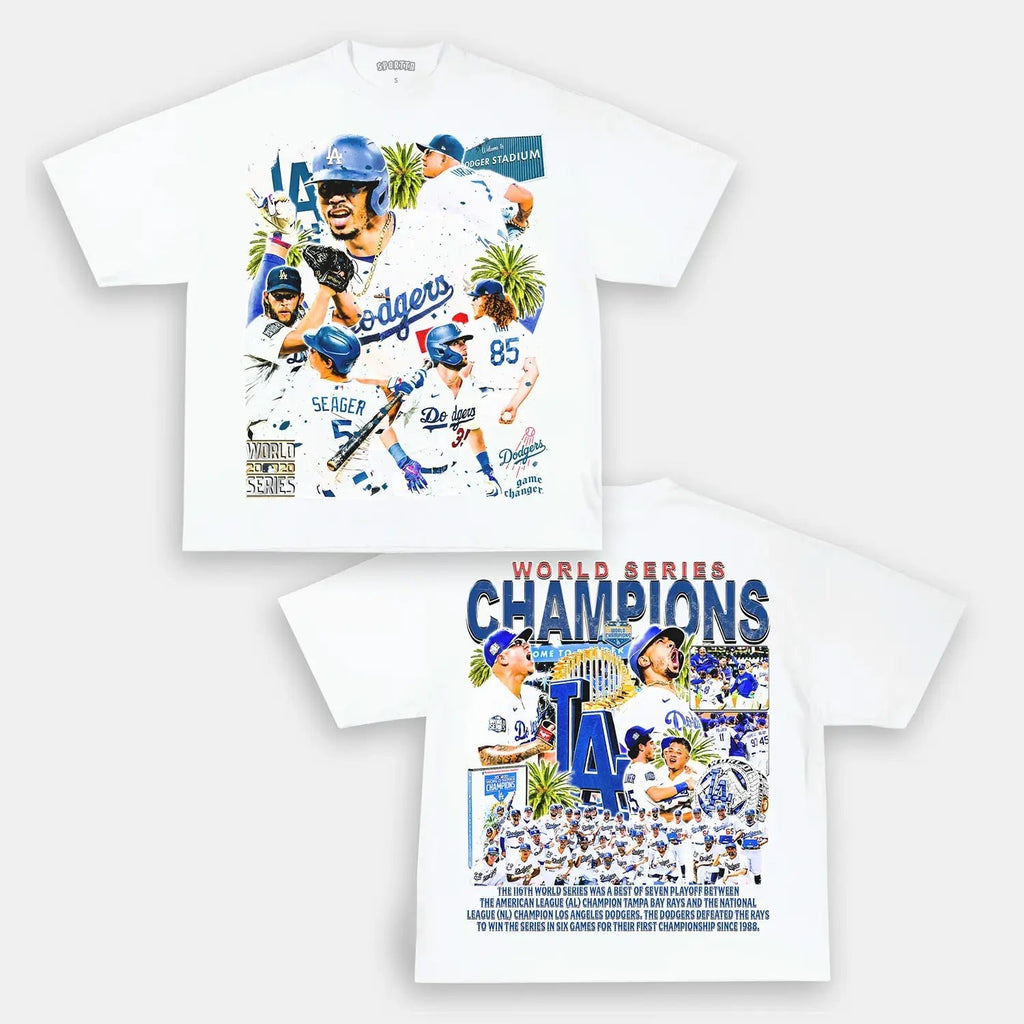 2020 WORLD SERIES CHAMPS - DODGERS TEE - DS Style001
