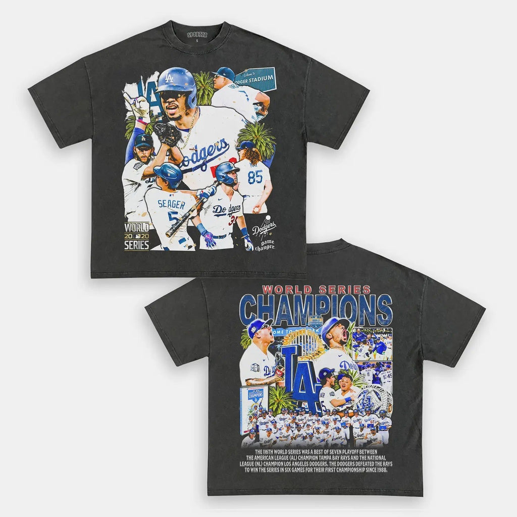 2020 WORLD SERIES CHAMPS - DODGERS TEE - DS Style001