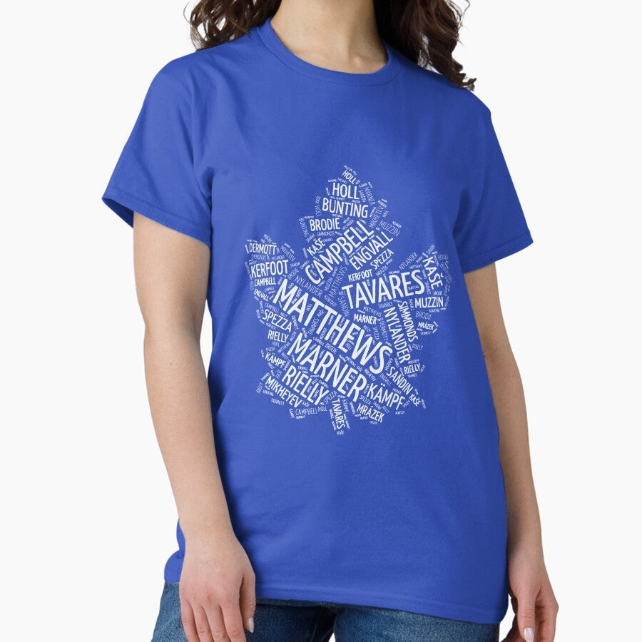 2021-2022 Maple Leafs - White Classic T-Shirt