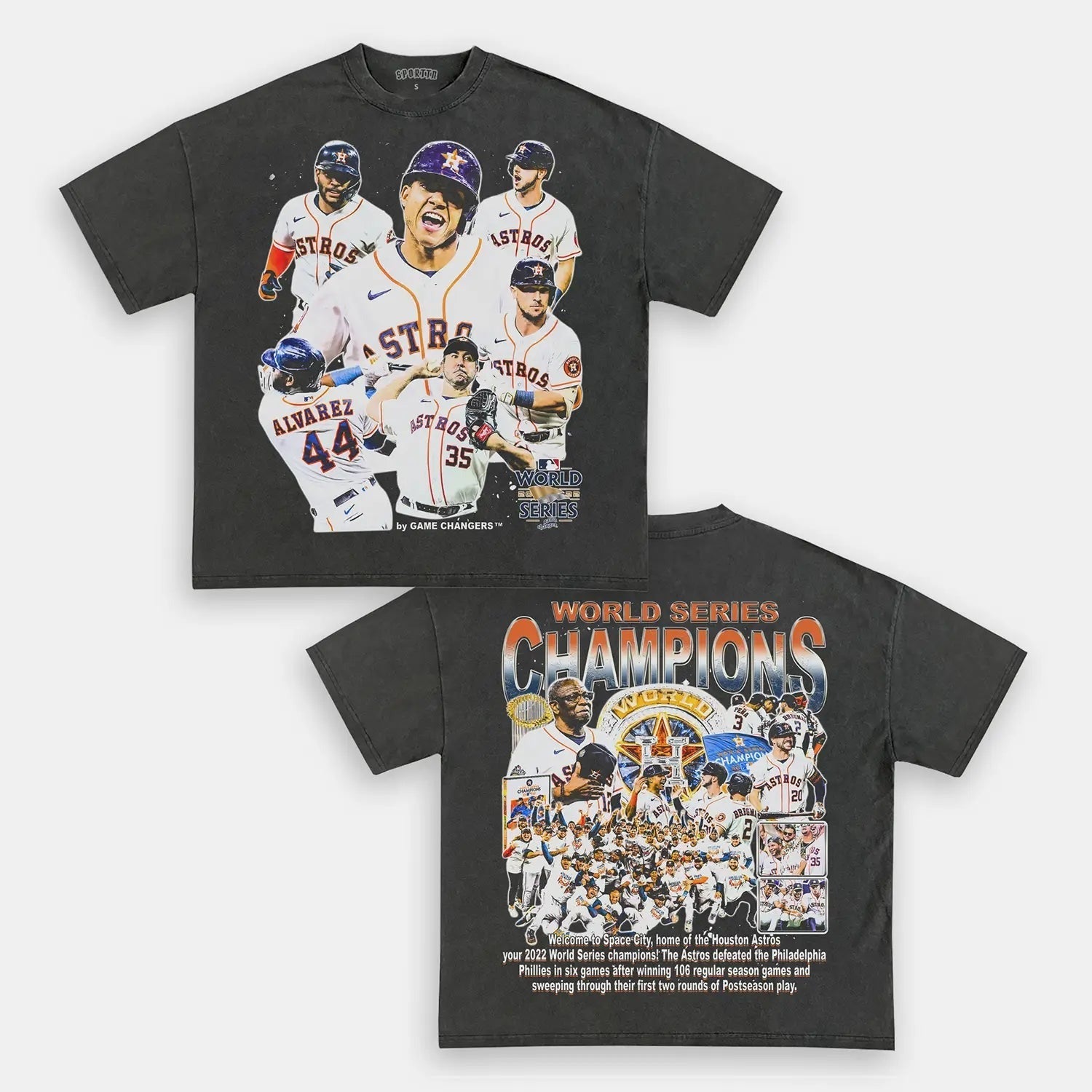 2022 WORLD SERIES CHAMPS - ASTROS TEE - DS Style001