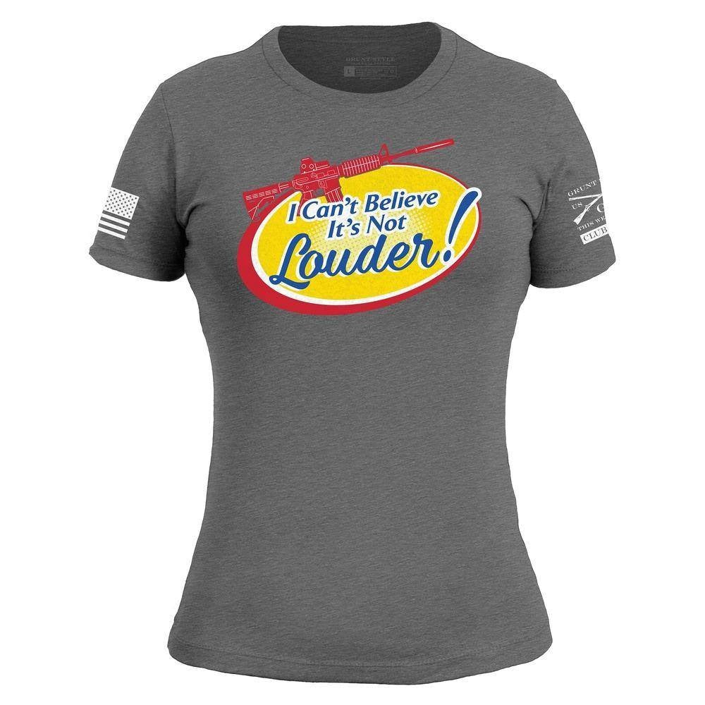 2023 October Club - Ladies - Can't Believe It's Not Louder T-Shirt