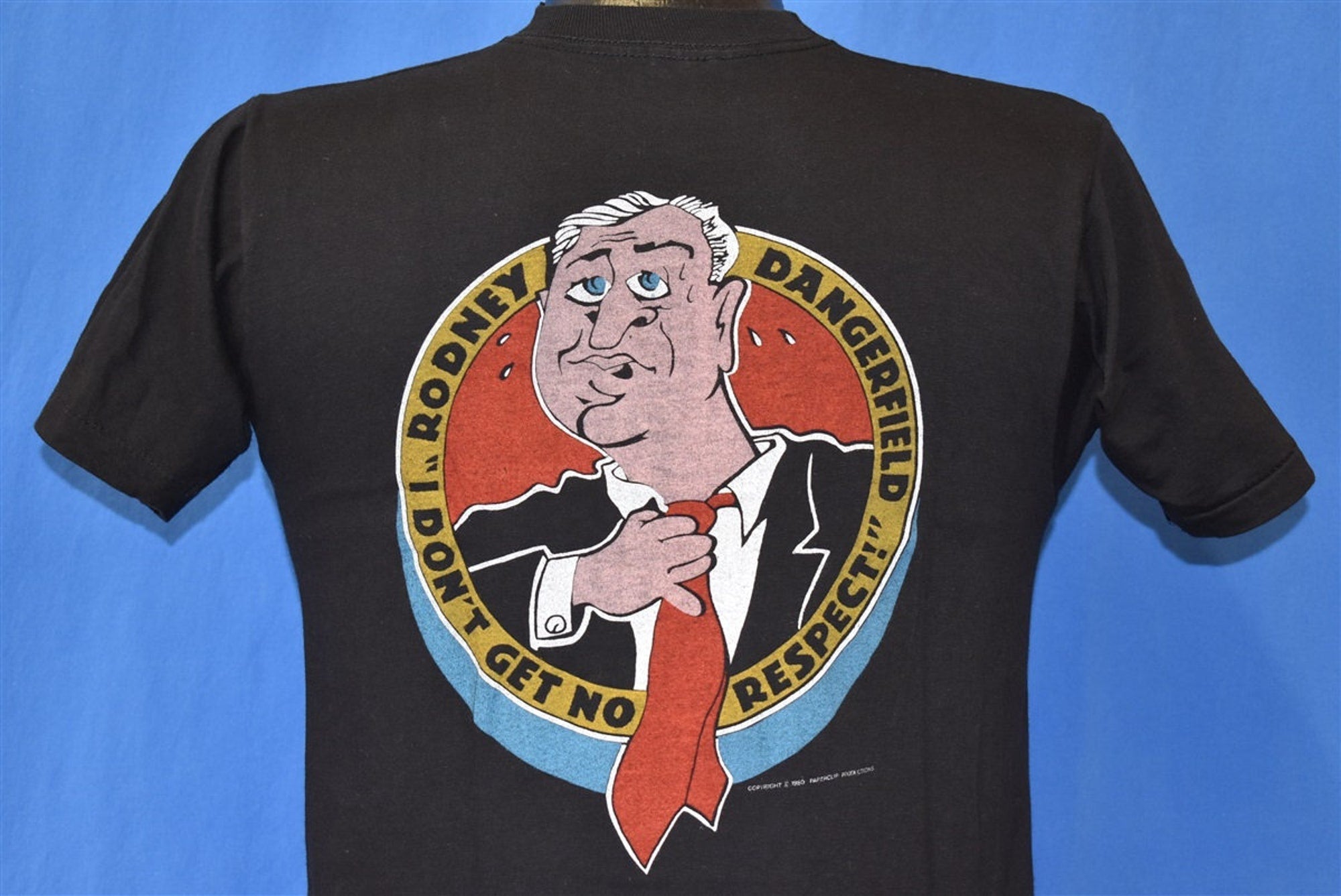 80s Rodney Dangerfield No Respect Comedian t-shirt