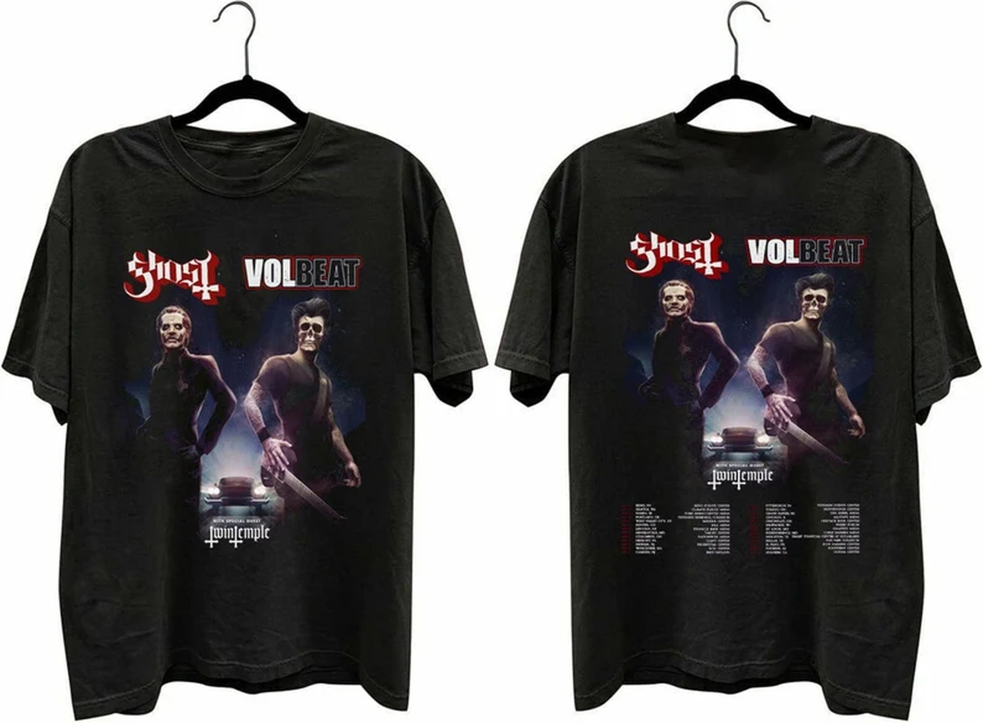Music World Tour Ghost + Volbeat Tour 2022 Shirt