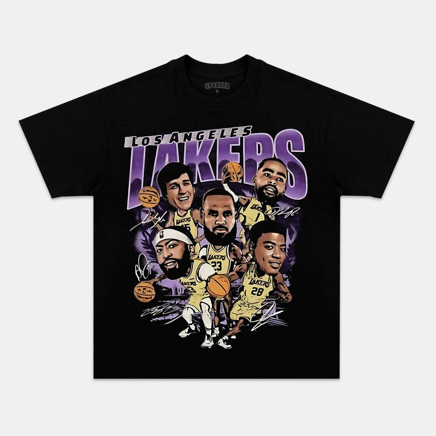 2024 BIG HEAD LAKERS TEE Style001