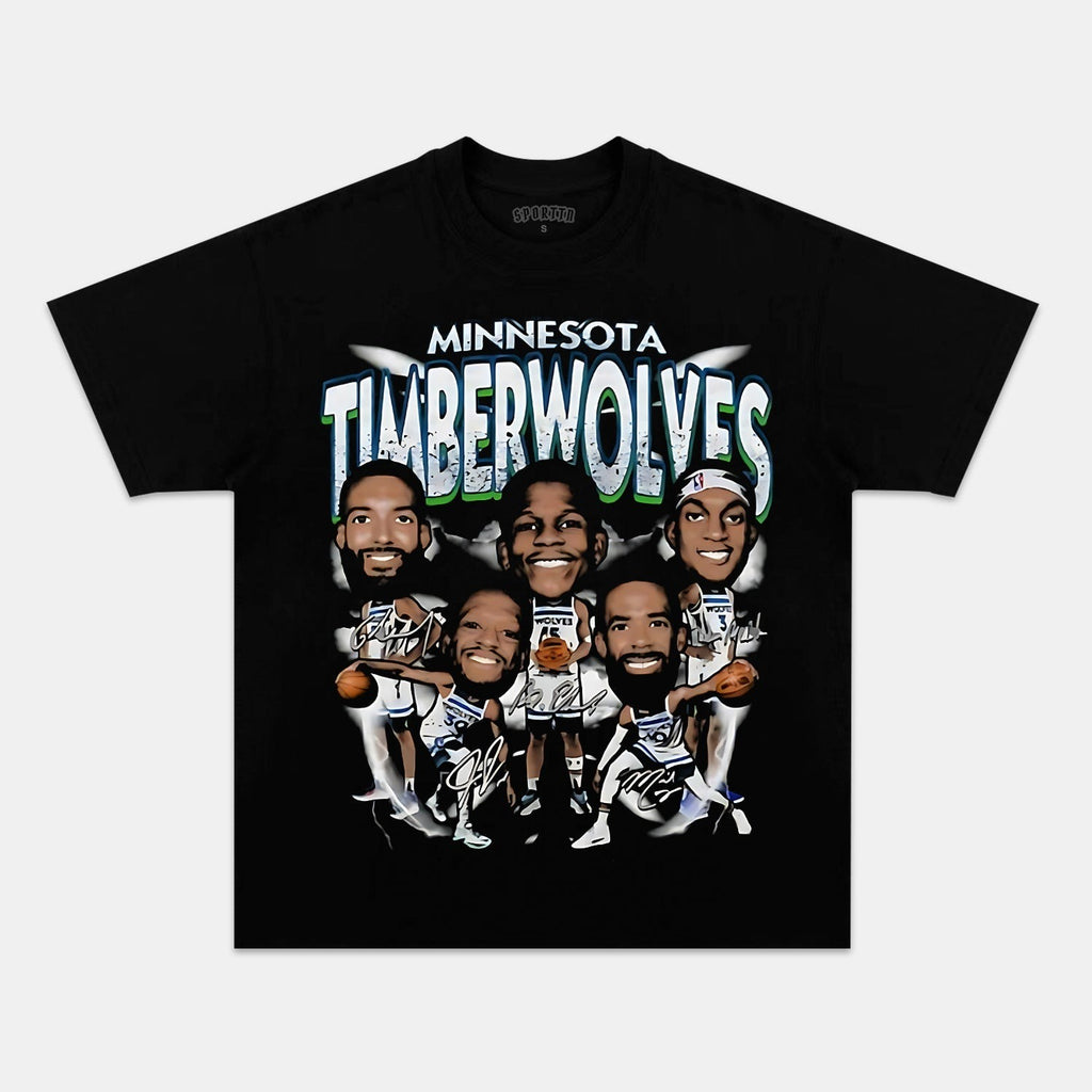 2024 BIG HEAD TIMBERWOLVES TEE Style001