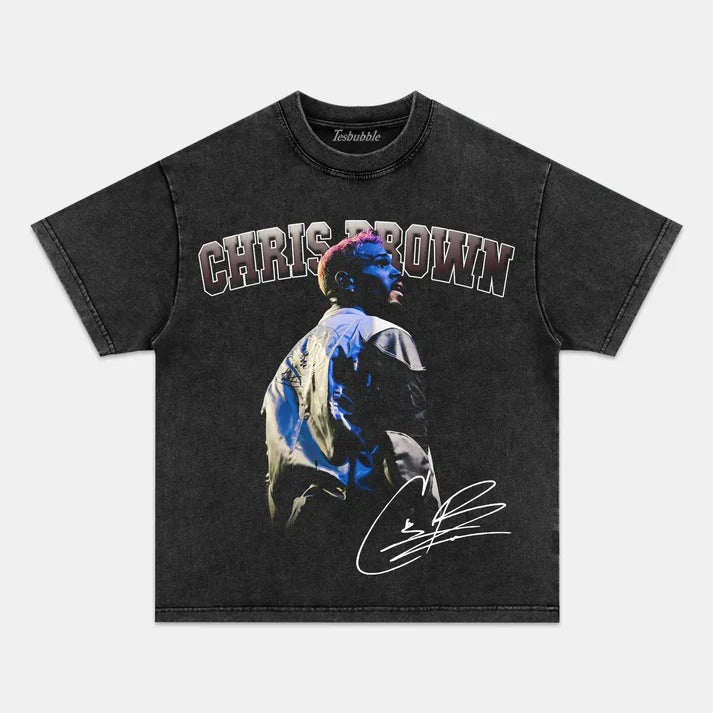2024 CHRIS BROWN V2 VINTAGE TEE Style002