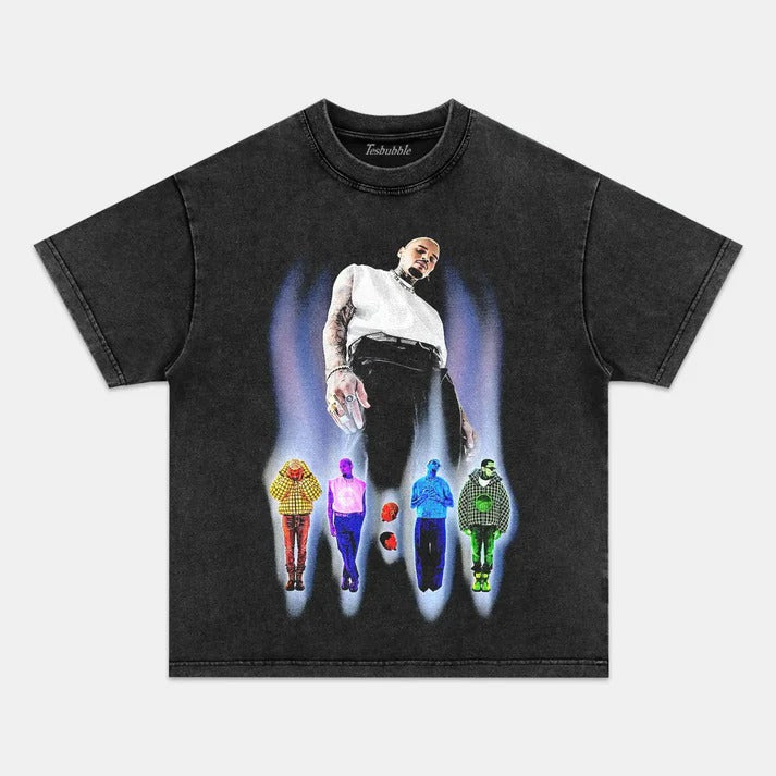 2024 CHRIS BROWN V3 VINTAGE TEE Style002