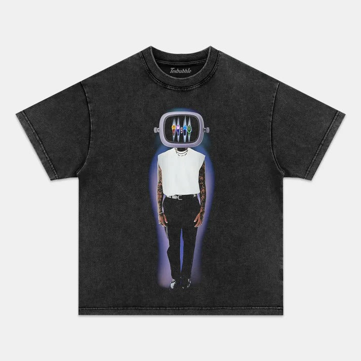 2024 CHRIS BROWN V4 VINTAGE TEE Style002