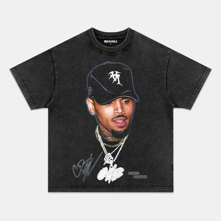 2024 CHRIS BROWN VINTAGE V2 TEE Style003