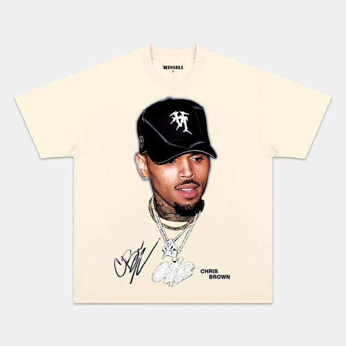 2024 CHRIS BROWN VINTAGE V2 TEE Style003