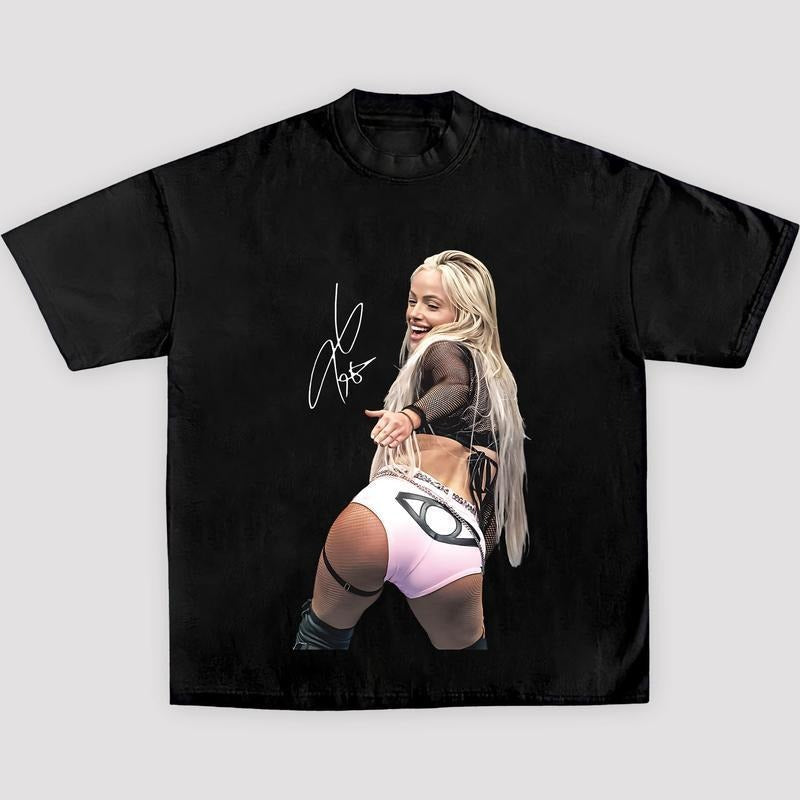 2024 LIV MORGAN TEE, Wrestling Tee, WWE Tee, Wrestling Gift, Boxer Tee, Sports Shirt, Athletic Tee, Fitness Gift, Workout T-shirt