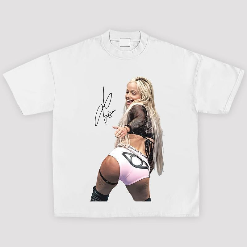 2024 LIV MORGAN TEE, Wrestling Tee, WWE Tee, Wrestling Gift, Boxer Tee, Sports Shirt, Athletic Tee, Fitness Gift, Workout T-shirt