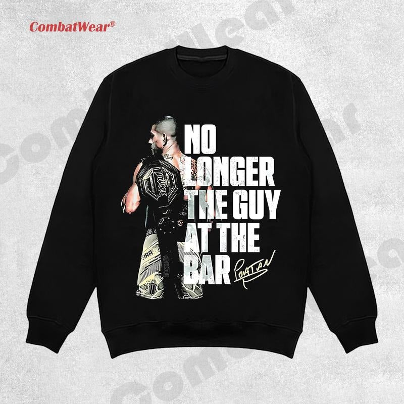 2024 POATAN-ALEX PEREIRA TEE, Boxing T-shirt, Boxer Tee, Sports Shirt, Fitness Gift, Workout T-shirt, Gift for Him Gift For Her Hoodie Sweatshirt