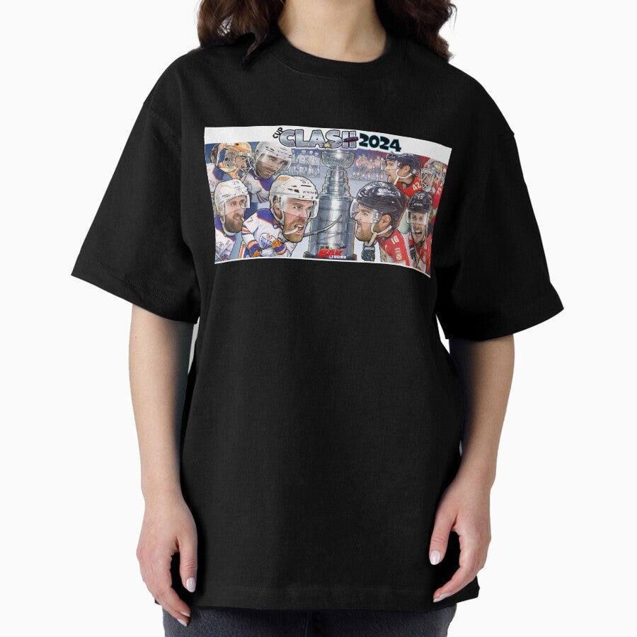 2024_STANLEYcup_CUPclash_ART Oversized T-Shirt