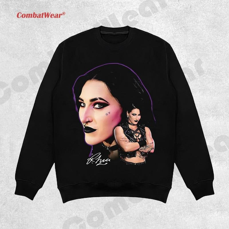 2025 RHEA RIPLEY TEE, Wrestling Tee, Wrestling Graphic Tee, Wrestler Shirt, Sports Shirt, Vintage Wresting Shirt, Wrestling Gift Hoodie Sweatshirts