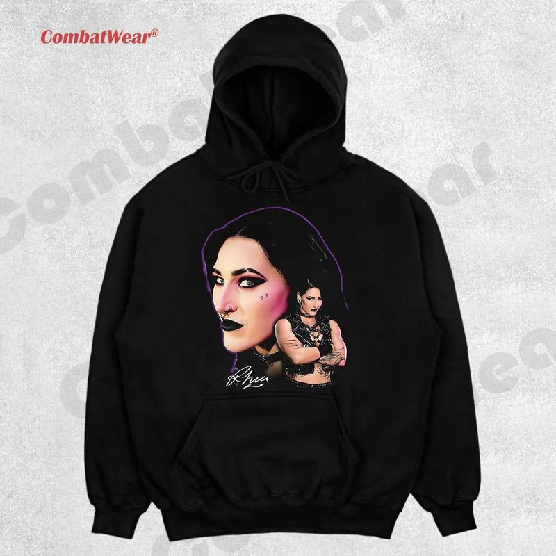 2025 RHEA RIPLEY TEE, Wrestling Tee, Wrestling Graphic Tee, Wrestler Shirt, Sports Shirt, Vintage Wresting Shirt, Wrestling Gift Hoodie Sweatshirts