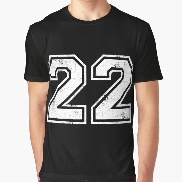 22 jersey jerseys number 22 jersey sports Graphic T-Shirt
