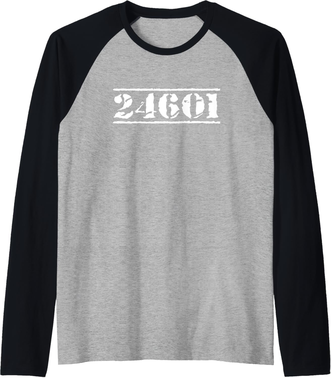24601 Prisoner For Broadway Musical Fans Raglan Baseball Tee