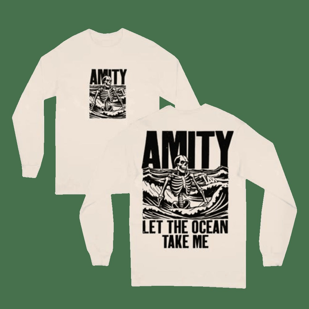 24Hundred Merch The Amity Affliction Ltotm Swimmer Long Sleeve Shirt Father's Day Presents