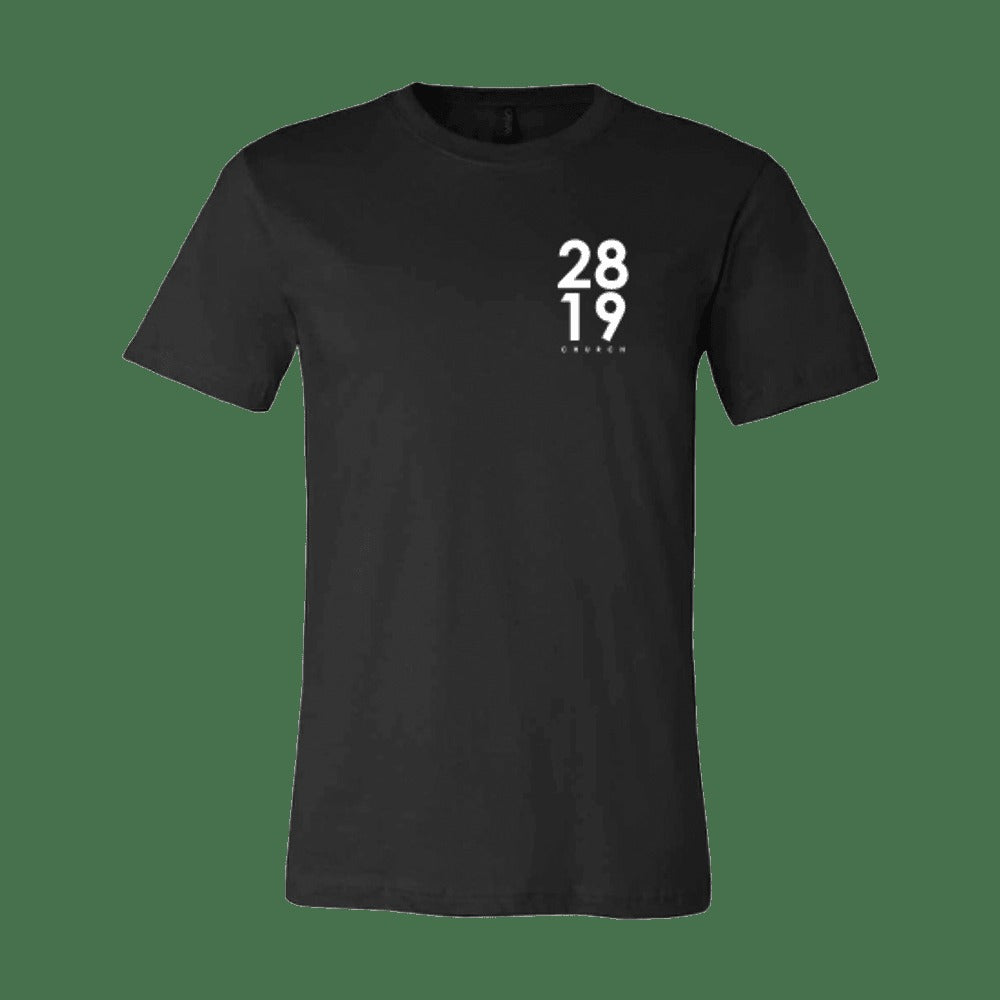2819 Merch 2819 Church Merchandise Black T-Shirt Father's Day Presents For Husband