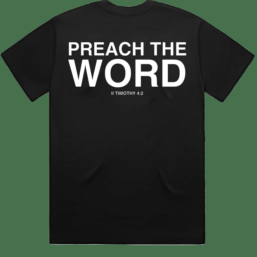 2819 Merch 2819 Church Merchandise Preach The Word T-Shirt Gifts For Father's Day Ideas