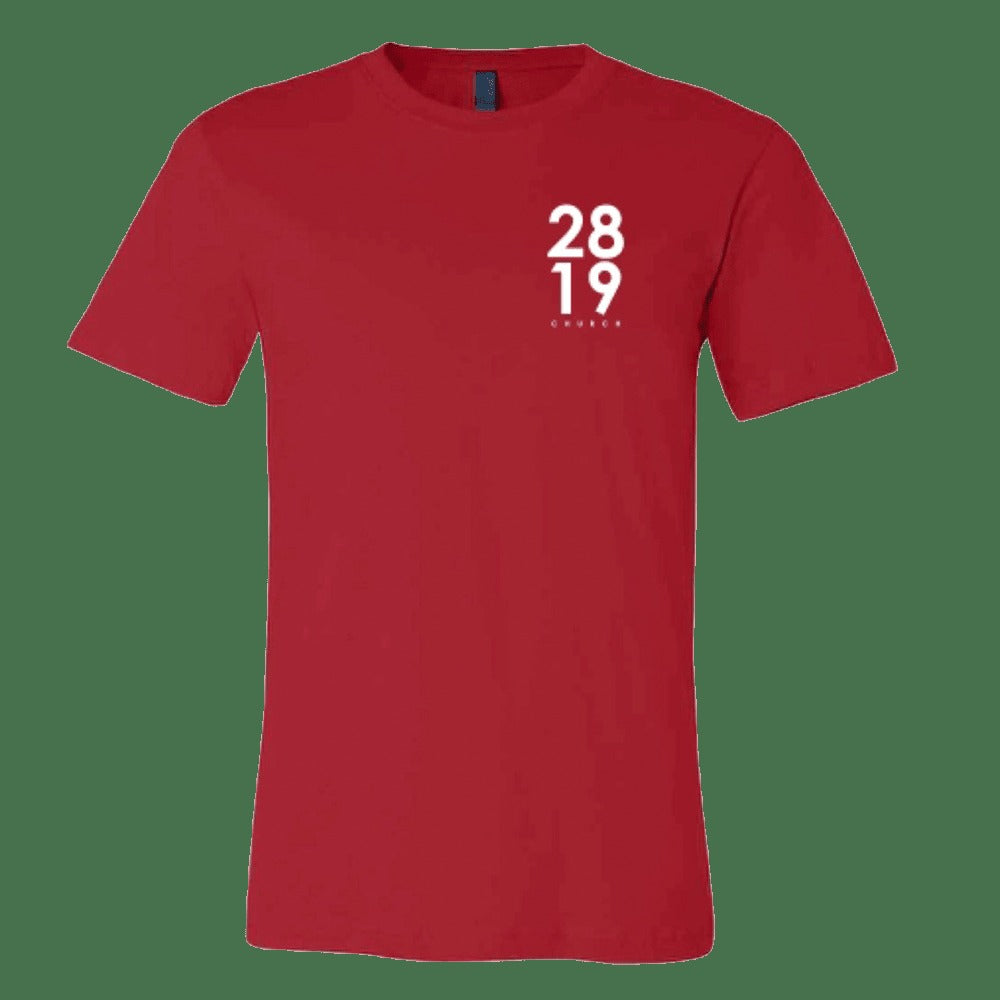 2819 Merch 2819 Church Merchandise Red T-Shirt Gifts For Father's Day From Wife