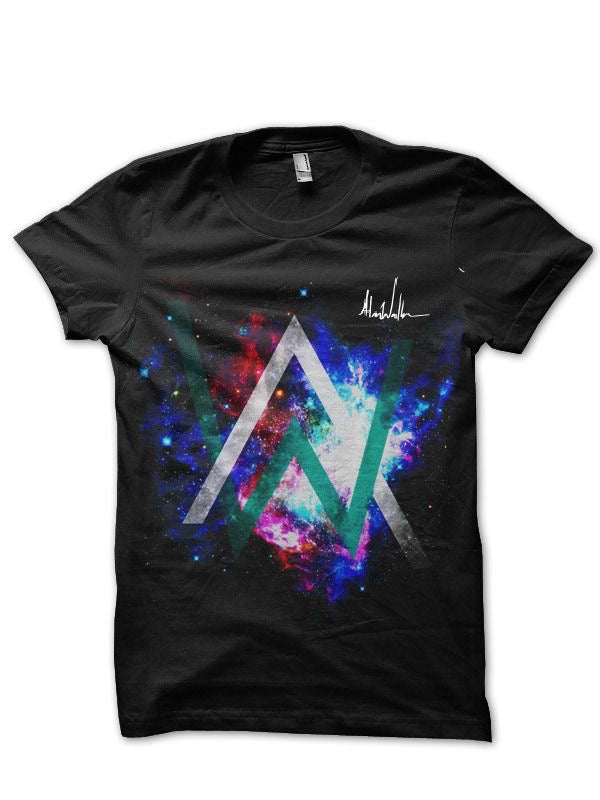 Alan Walker Galaxy Black T-Shirt