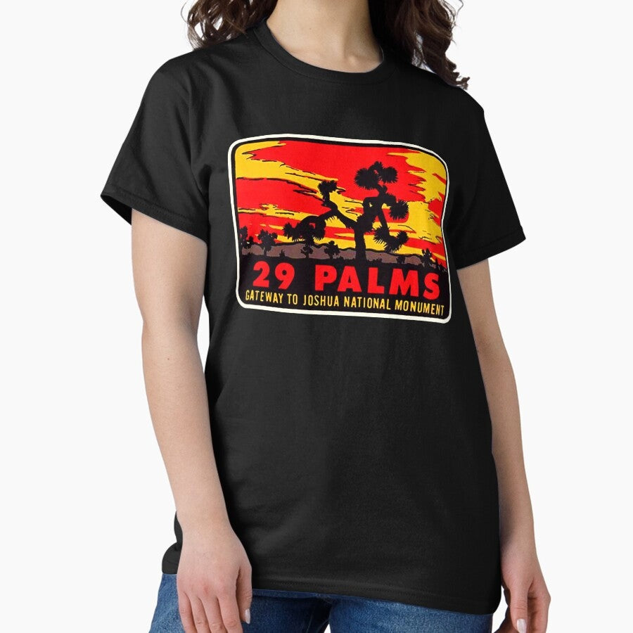 29 Palms Joshua National Monument Sticker And Shirt Classic T Shirt