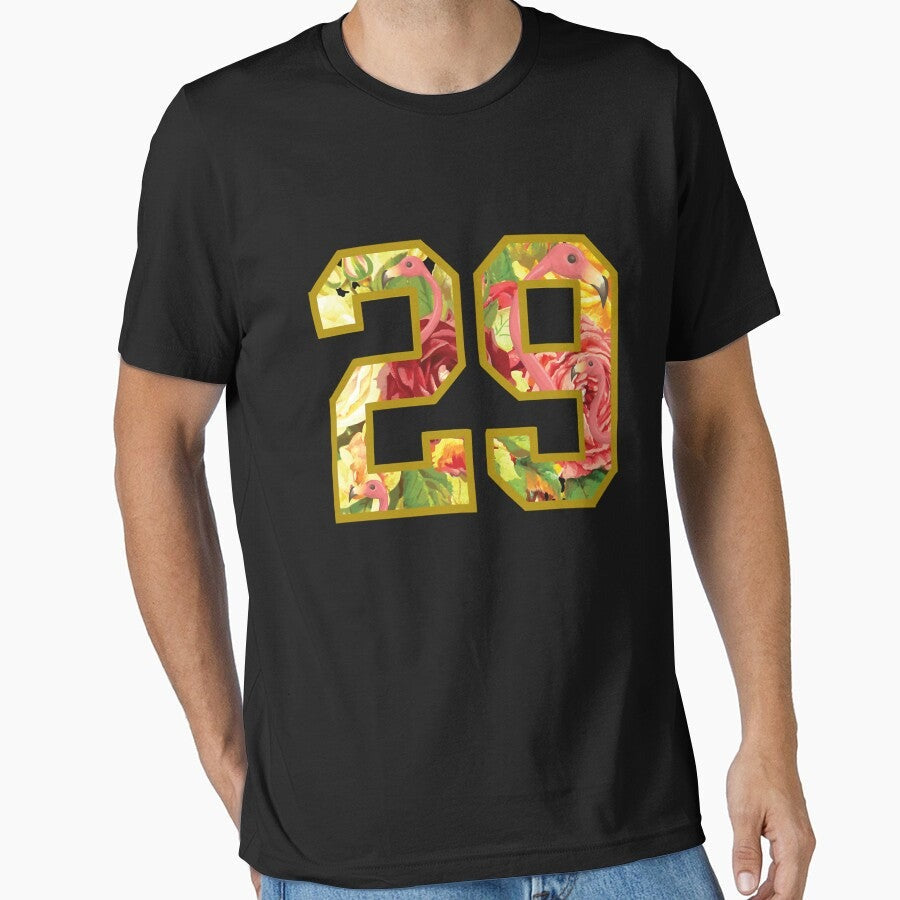 29 Vegas Fleury Flowers and Flamingoes Premium Essential T-Shirt