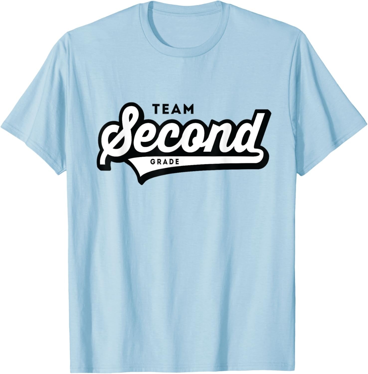 2nd Grade TEAM School Teacher Second Baseball-Style Shirt