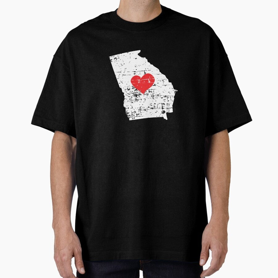 3 Georgia State Gift T Shirt For Men Women And Kids Oversized T Shirt