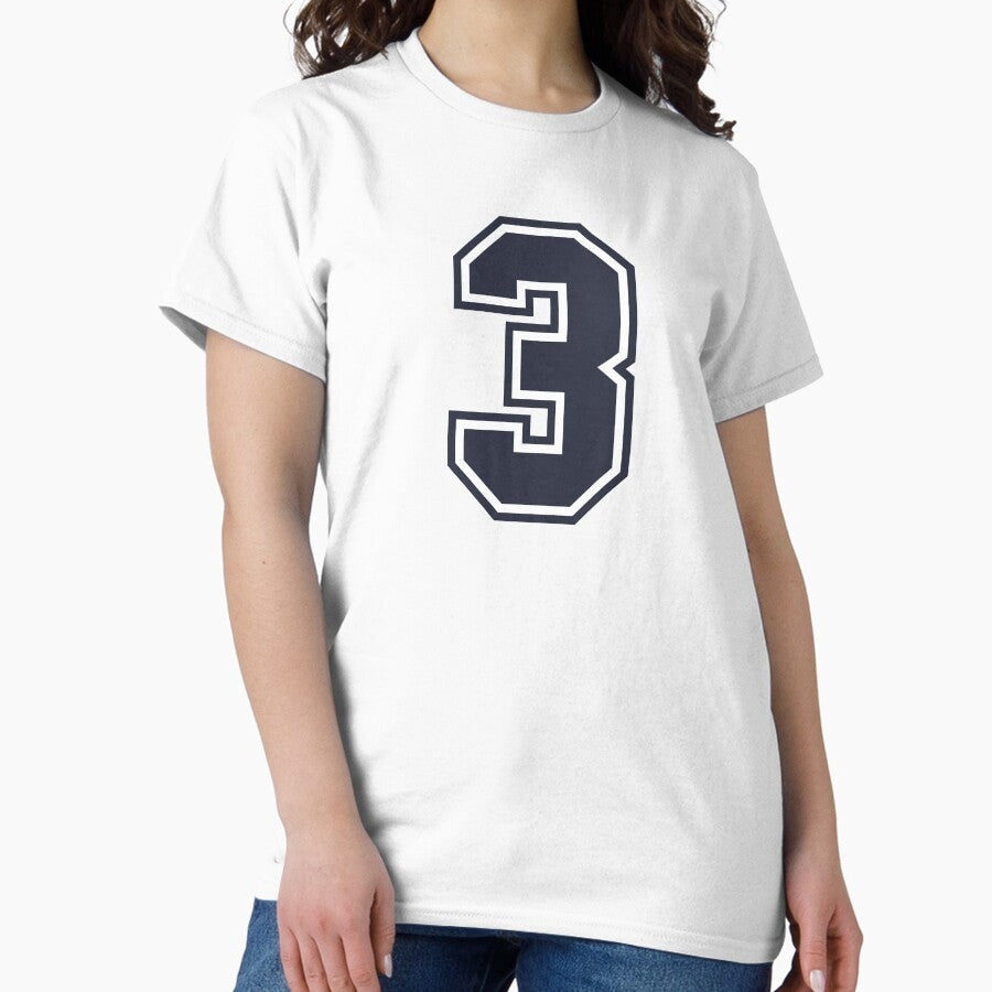 3 Sports Number Three Classic T-Shirt