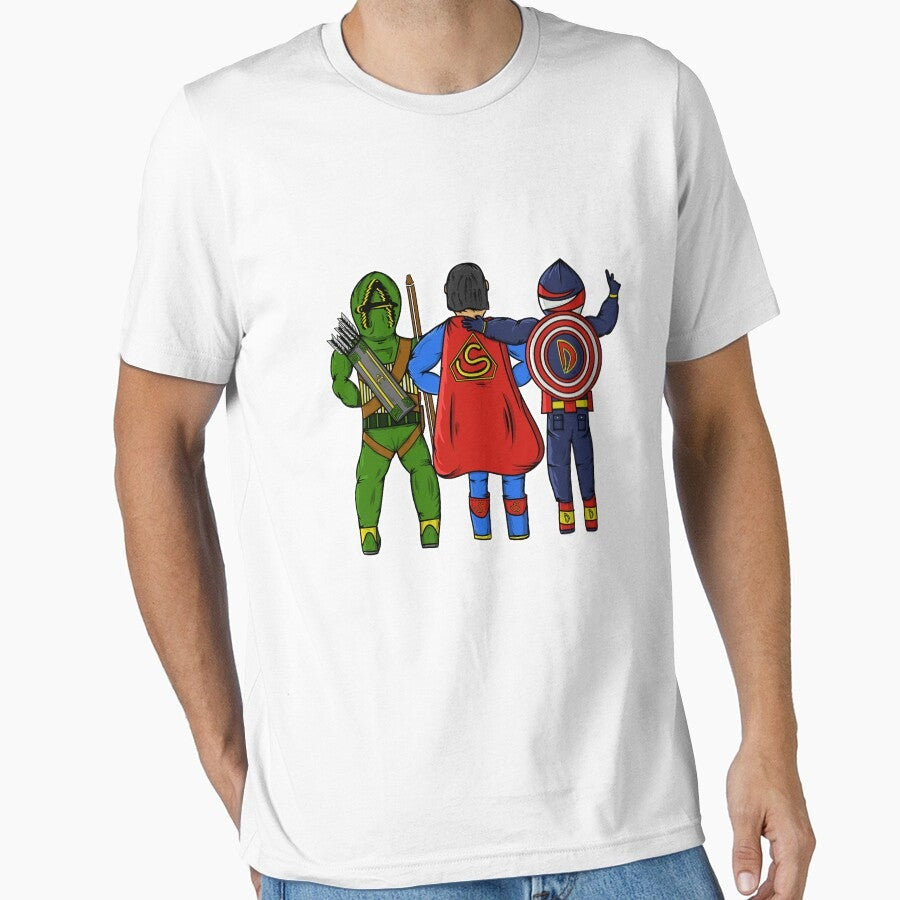 3 Superhero Friendship Essential T-Shirt