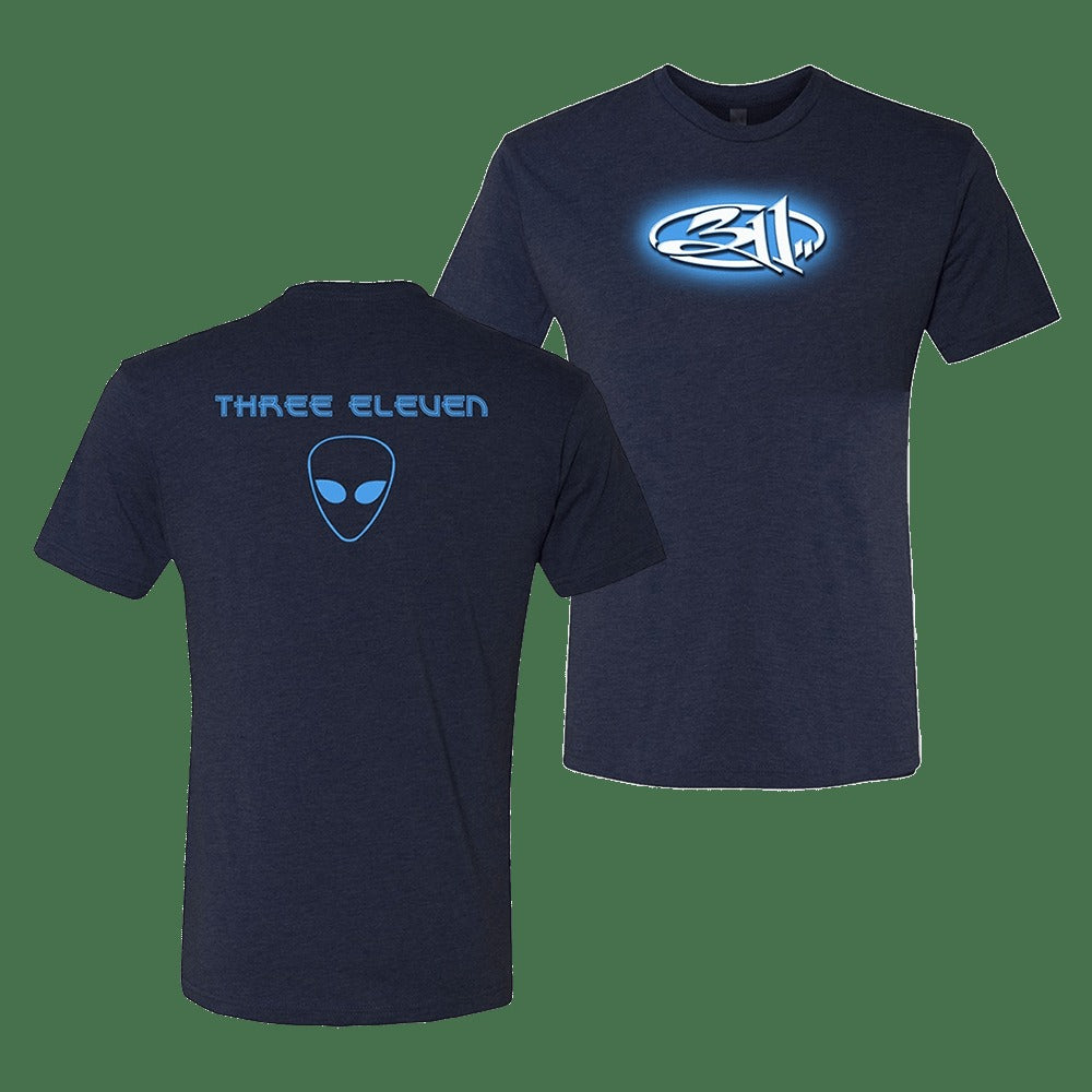 311 Merch 311 Blue Album Alien T-Shirt Gifts For Music Fans Christmas Gift for Him