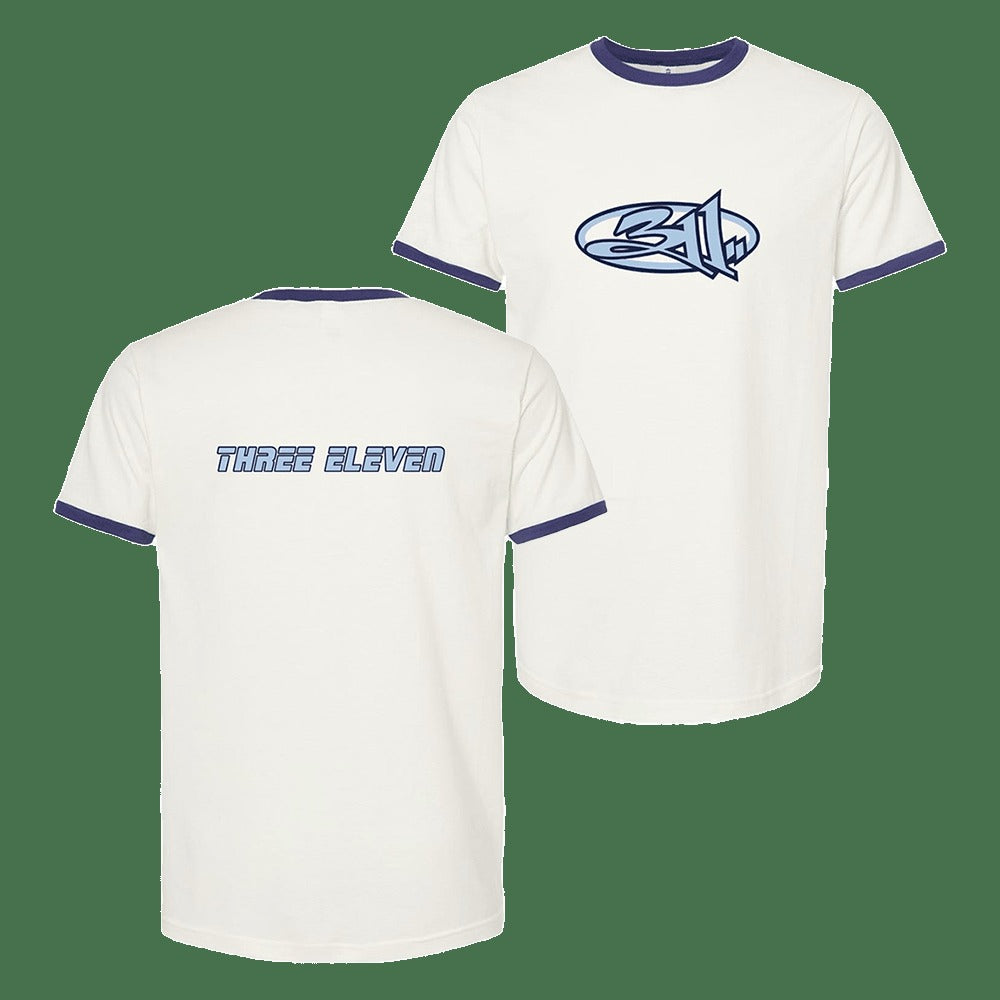 311 Merch 311 Blue Album Ringer T-Shirt Gifts For Music Fans Country Boy Gift