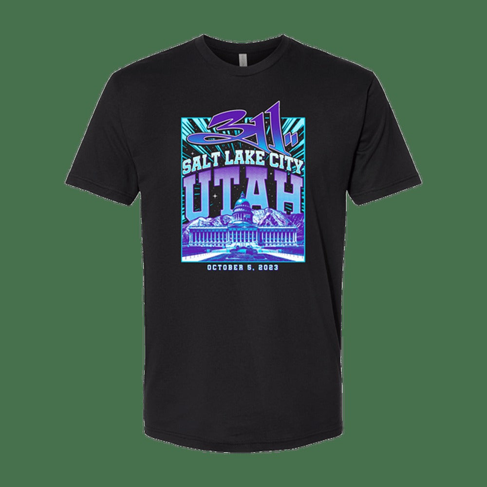 311 Merch 311 Salt Lake City Utah T-Shirt Gifts For Music Fans Birthday Gift for Husband