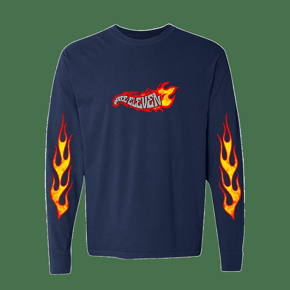 311 Merch Full Bloom Rose 311 Long Sleeve T-Shirt Gifts For Music Fans