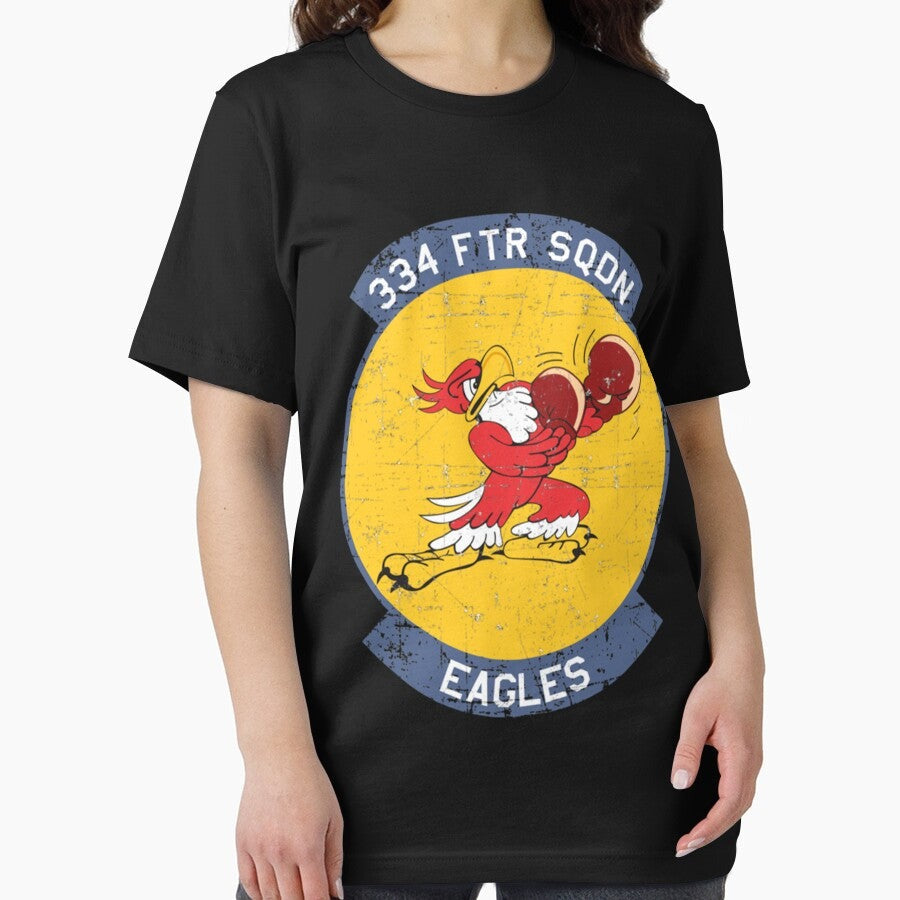 334Th Ftr Squadron Eagles Grunge Style Classic Essential T Shirt