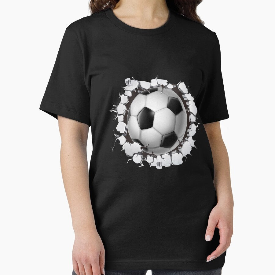 3D Soccer - Fun Football Sports Team Gift Essential T-Shirt