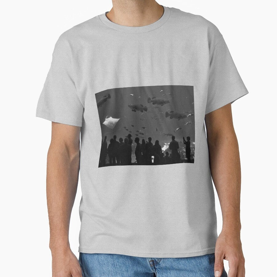 4 Groupers And A Manta Bw Classic T Shirt