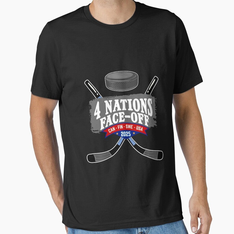 4 Nations Face Off Essential T-Shirt