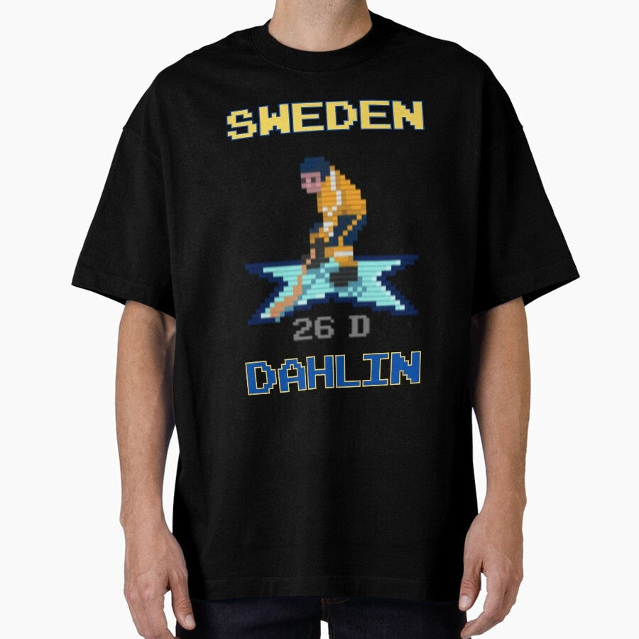 4 Nations Hockey Sweden Dahlin Oversized T-Shirt