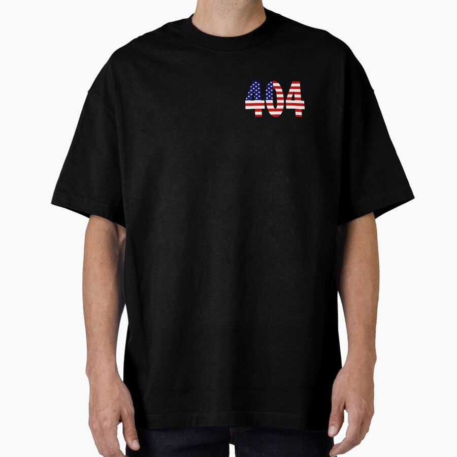 404 - Area code Georgia - Atlanta Oversized T-Shirt