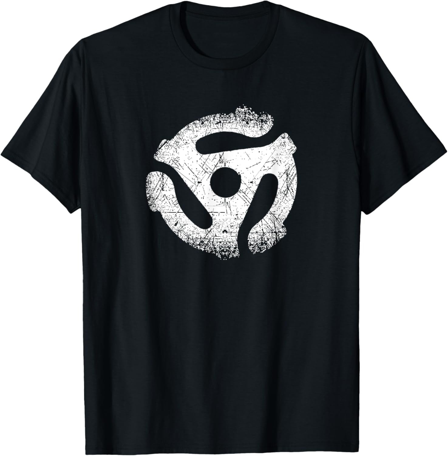 45 RPM adapter Turntable vintage Record Tee