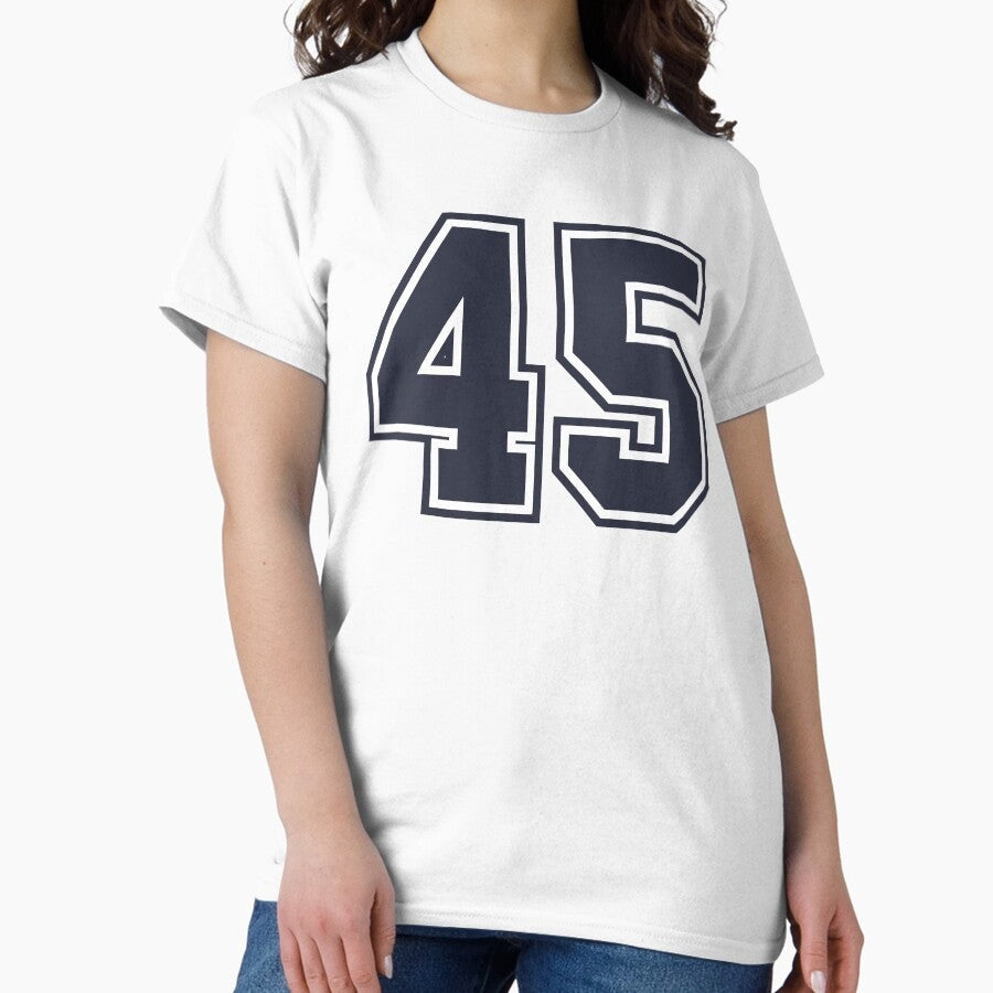 45 Sports Number Fourty-Five Classic T-Shirt