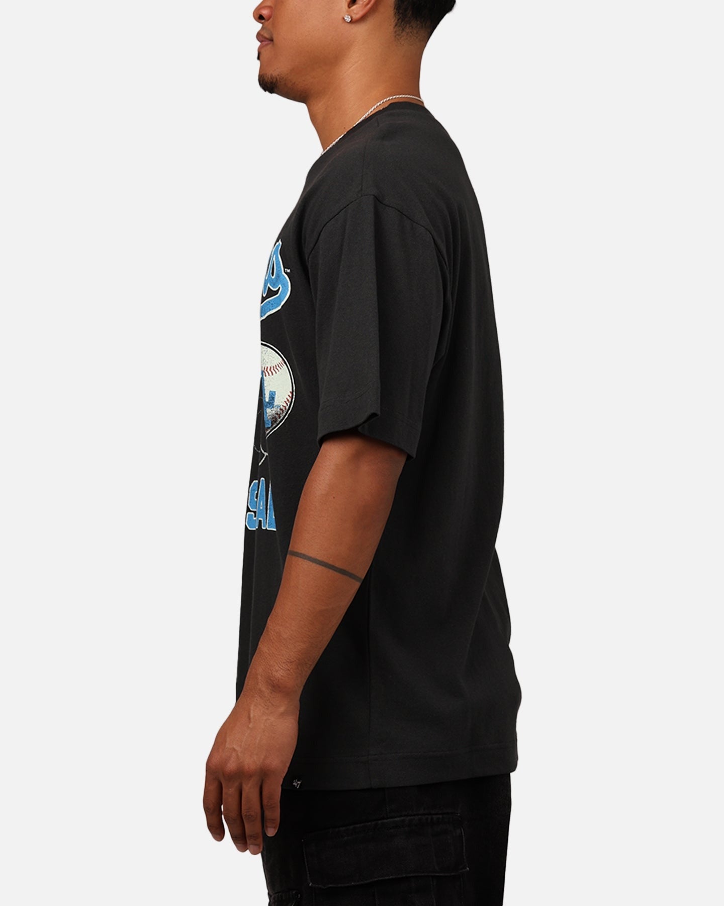 47 Brand Los Angeles Dodgers 'MLB Trophy Case' Premium T-Shirt Black